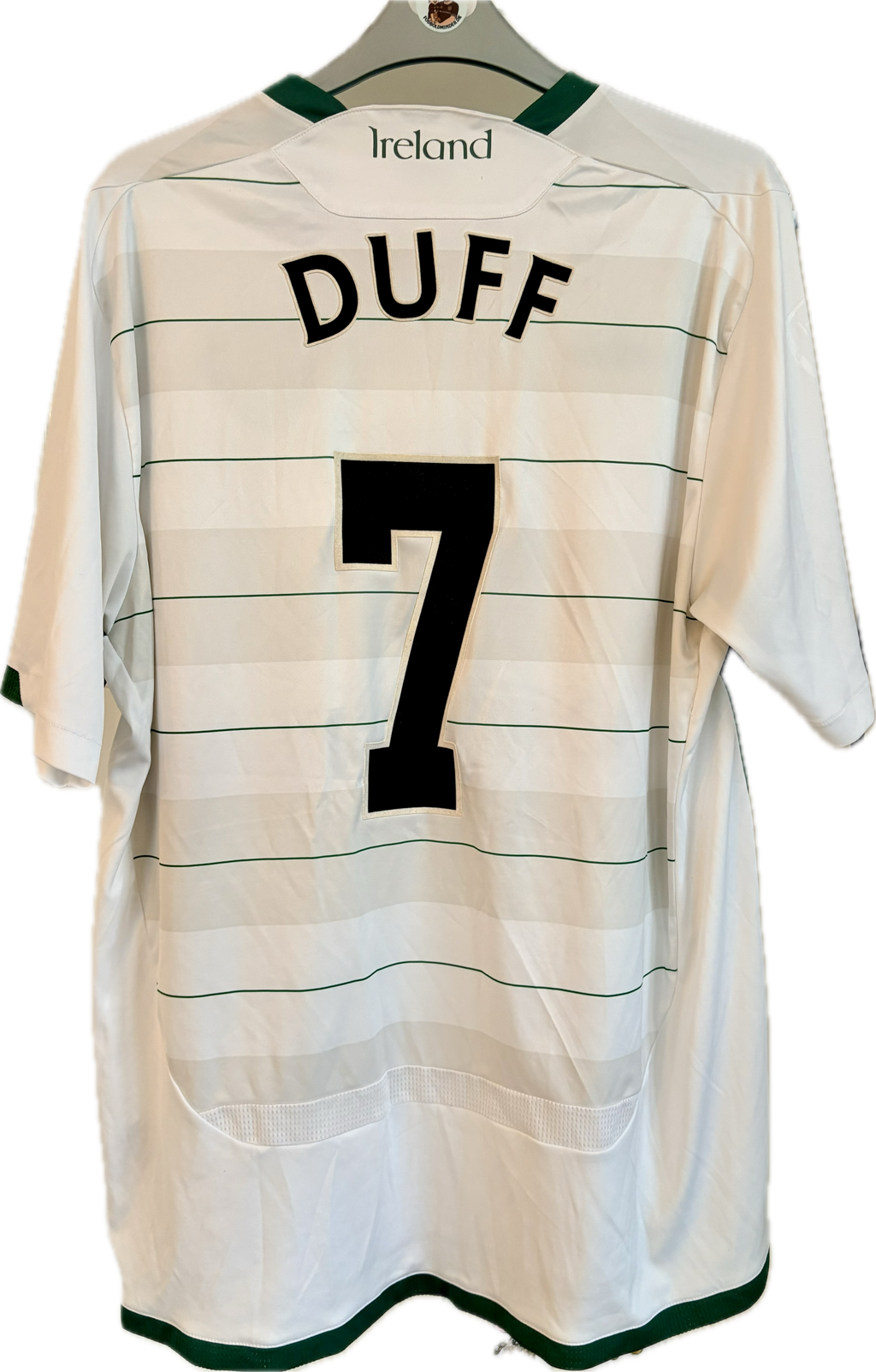 Irland fodboldtrøje med Duff 2009