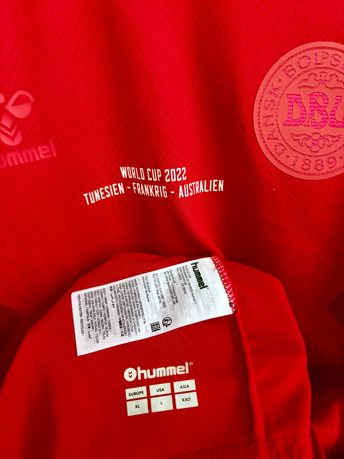Danmark DBU landsholdstrøje 2022