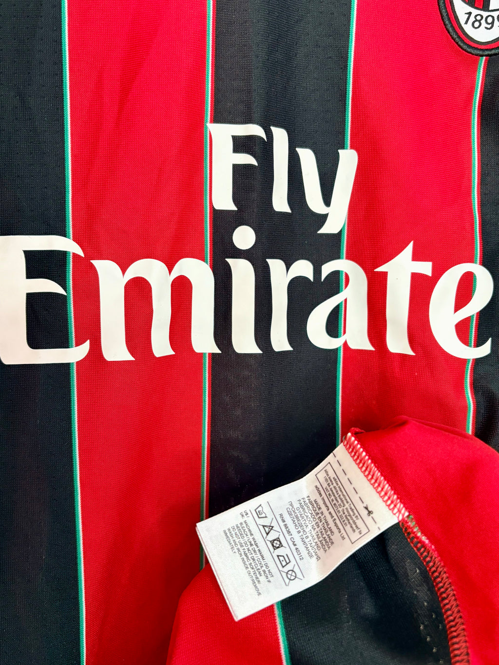 AC Milan fodboldtrøje 2012