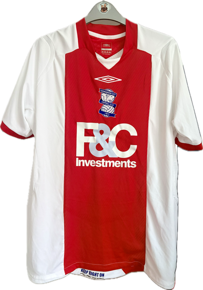 Birmingham fodboldtrøje 2008