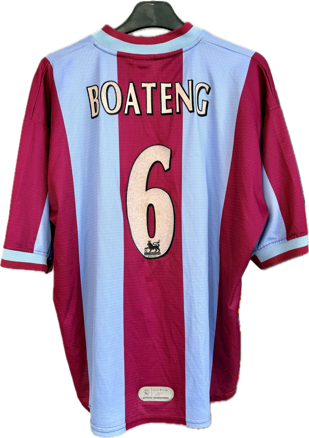 Aston Villa fodboldtrøje Boateng 1999