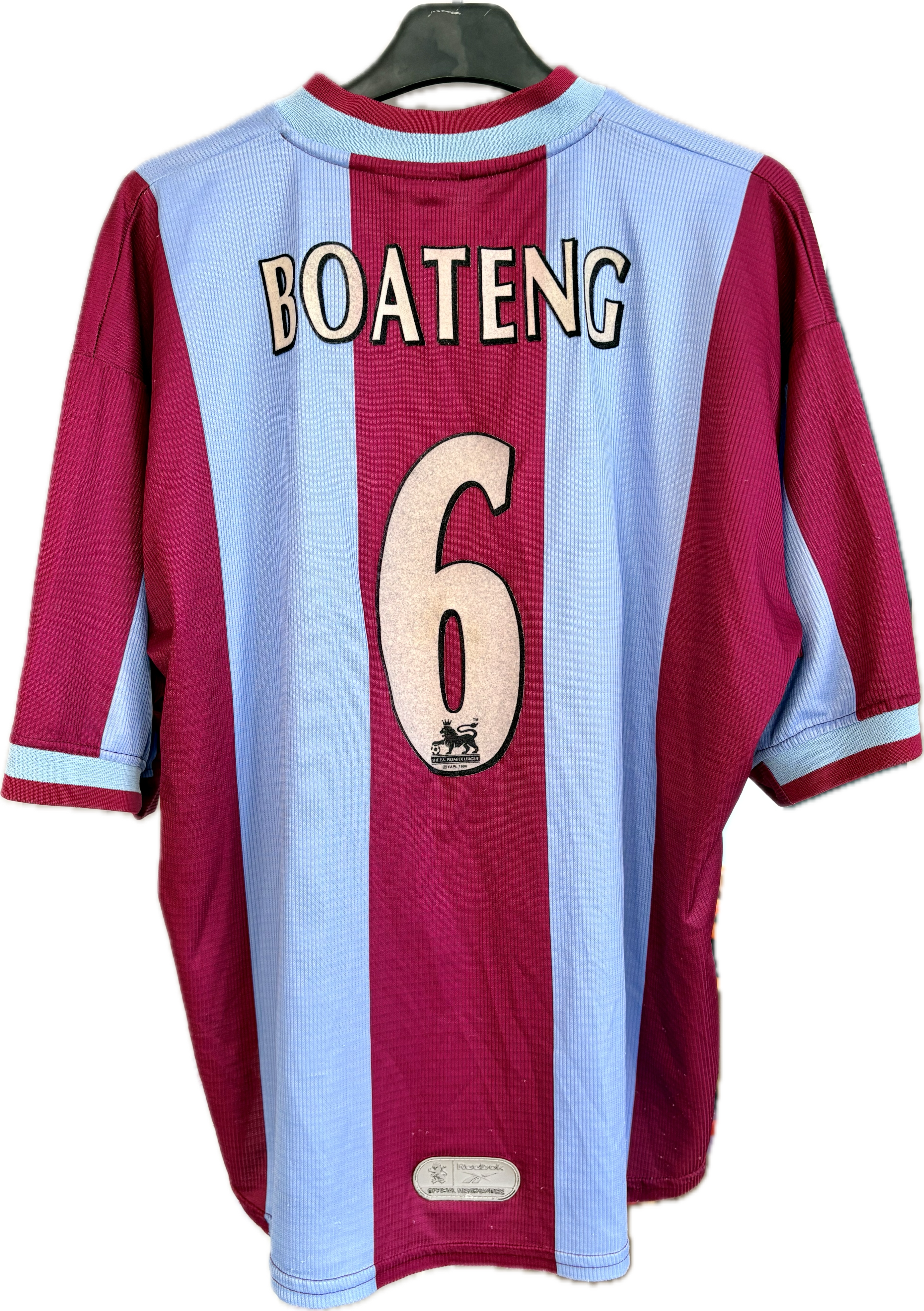 Aston Villa fodboldtrøje Boateng 1999