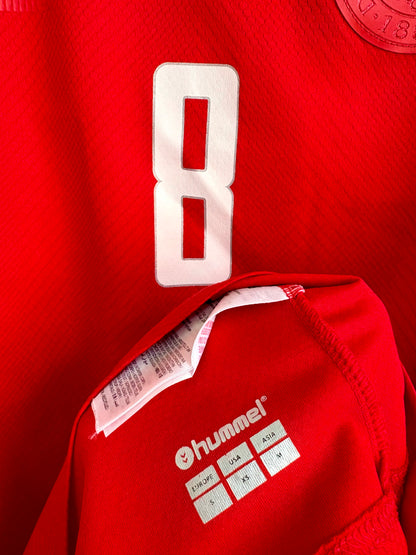 Danmark DBU fodboldtrøje 2022 Delaney 8
