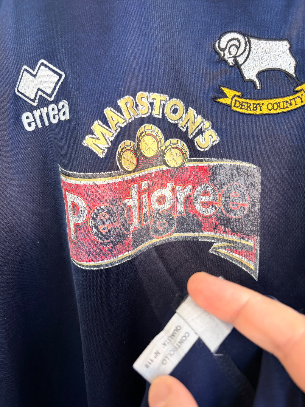 Derby County fodboldtrøje 2001