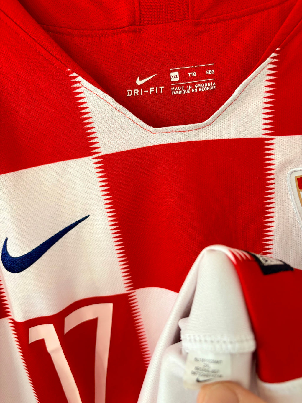 Kroatien fodboldtrøje 2018 Mandžukić