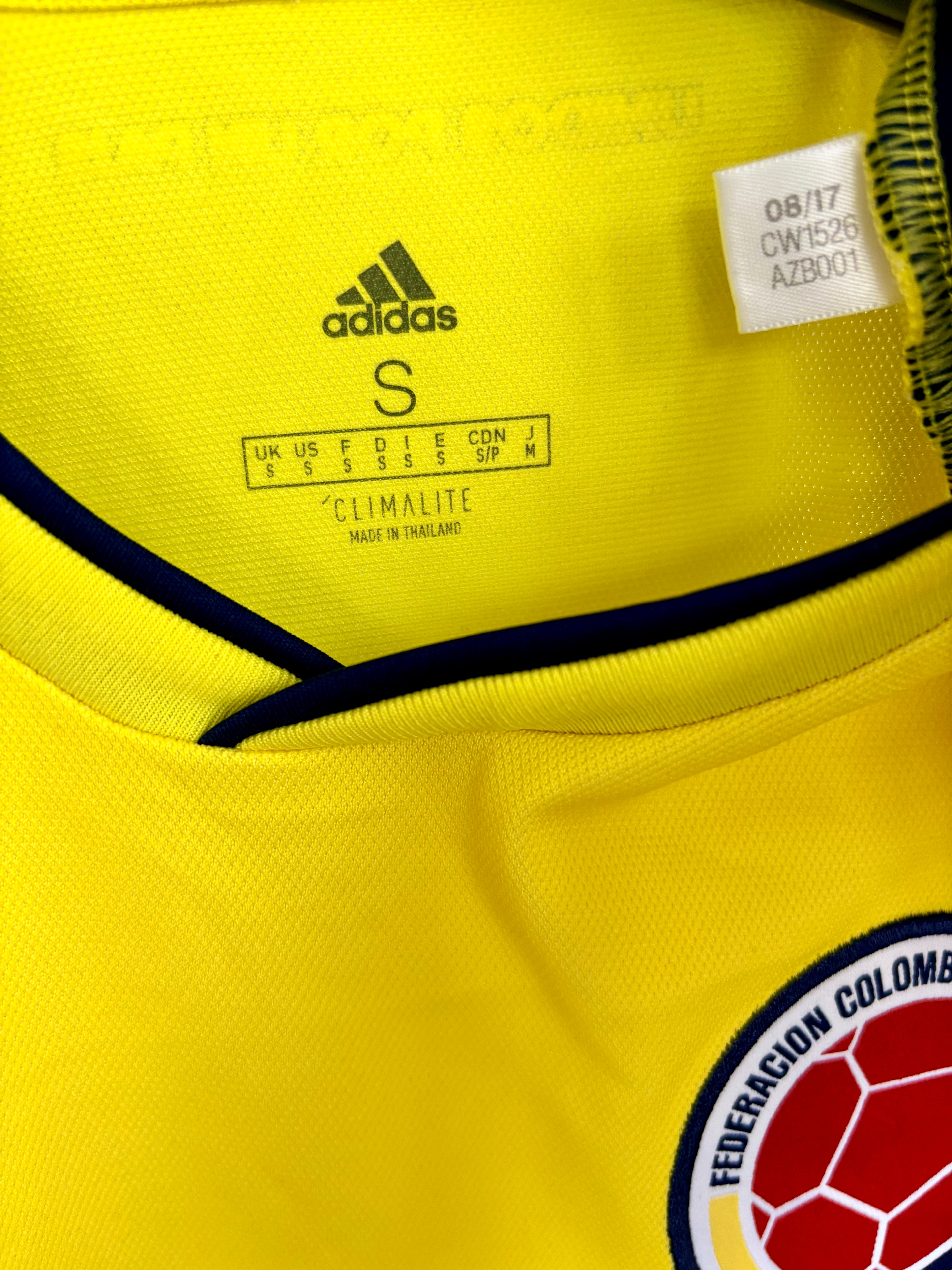 Colombia fodboldtrøje 2018