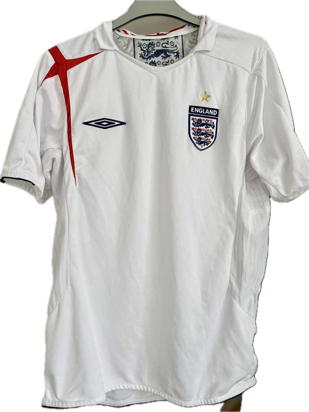 England fodboldtrøje 2005
