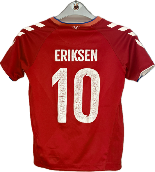 Danmark 🇩🇰 DBU fodboldtrøje Eriksen 2018