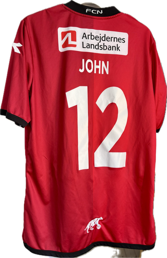FCN fodboldtrøje med Joshua John 2015