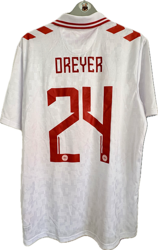 Danmark fodboldtrøje Dreyer 2024