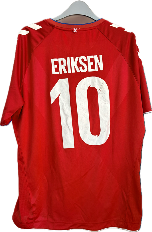 Danmark DBU fodboldtrøje Eriksen 2018