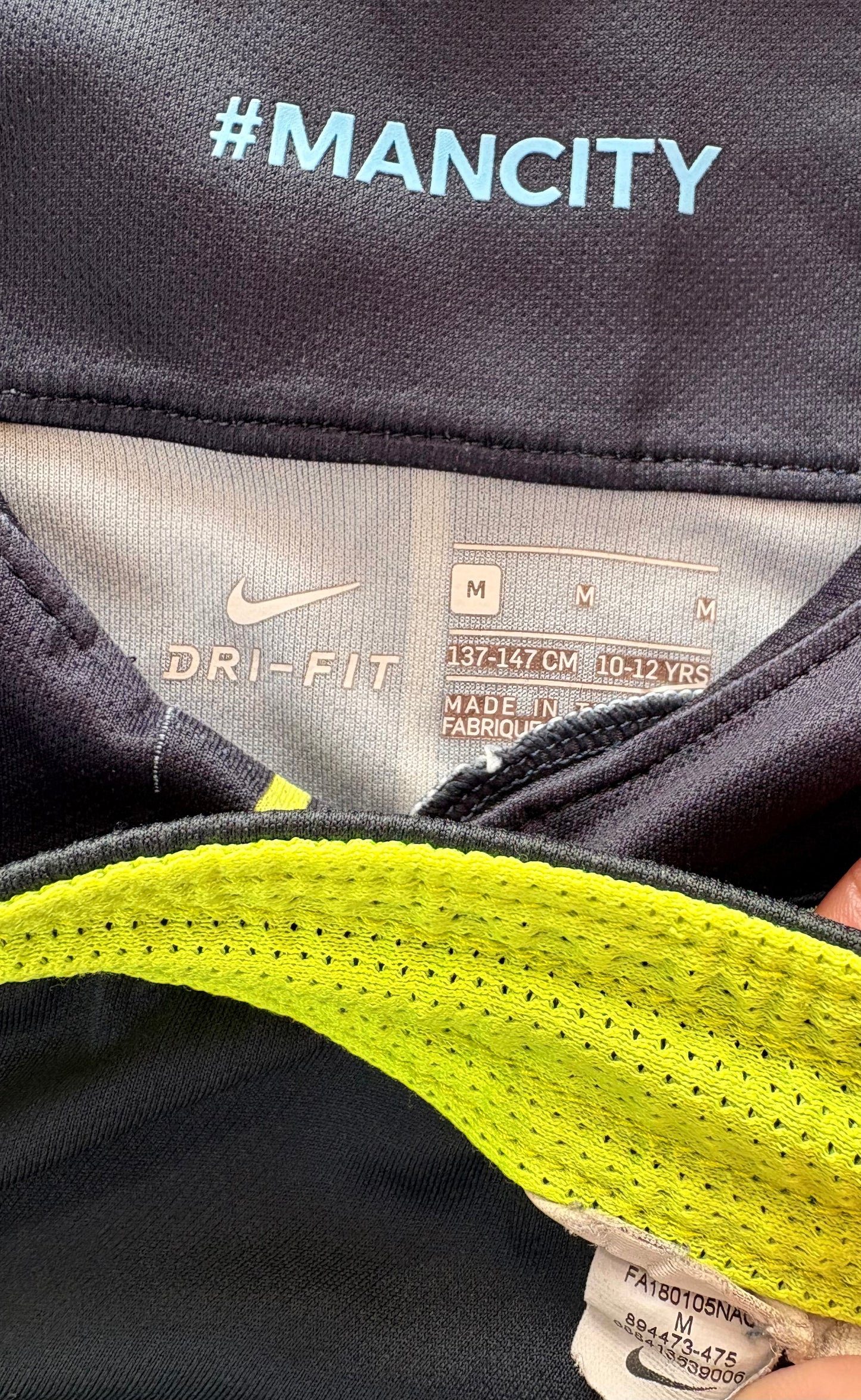 Manchester City fodboldtrøje og shorts 2018