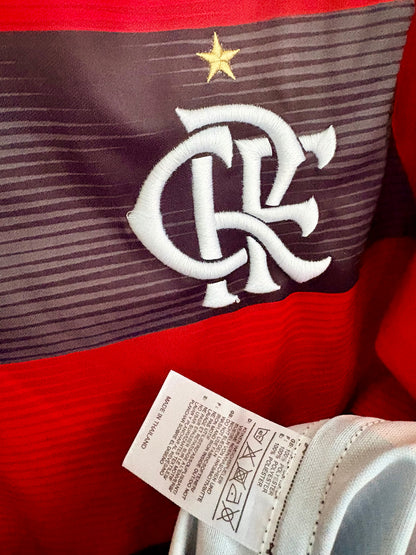 Flamengo fodboldtrøje M rød/sort slim fit