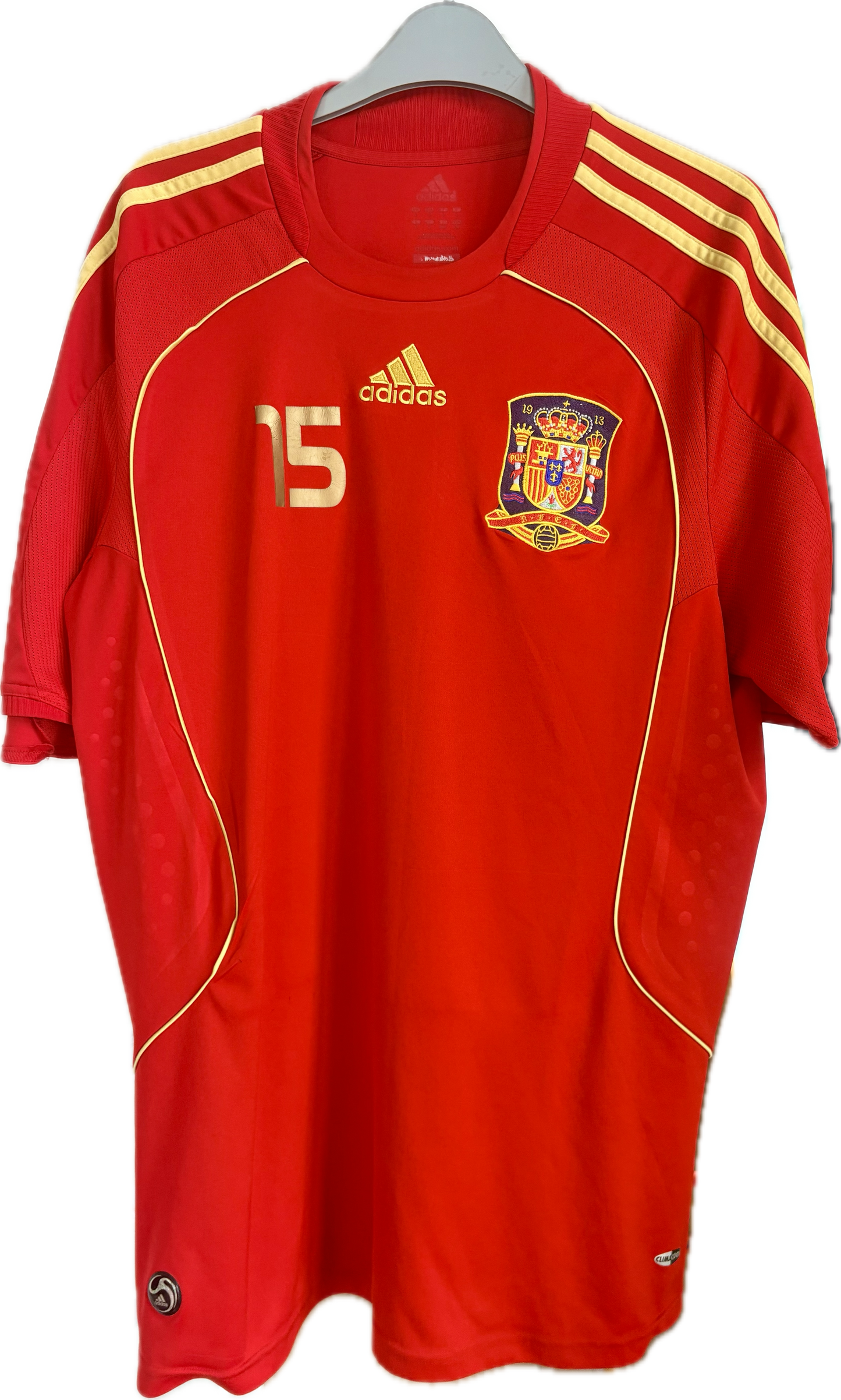 Spanien landsholdstrøje 2007 Sergio Ramos