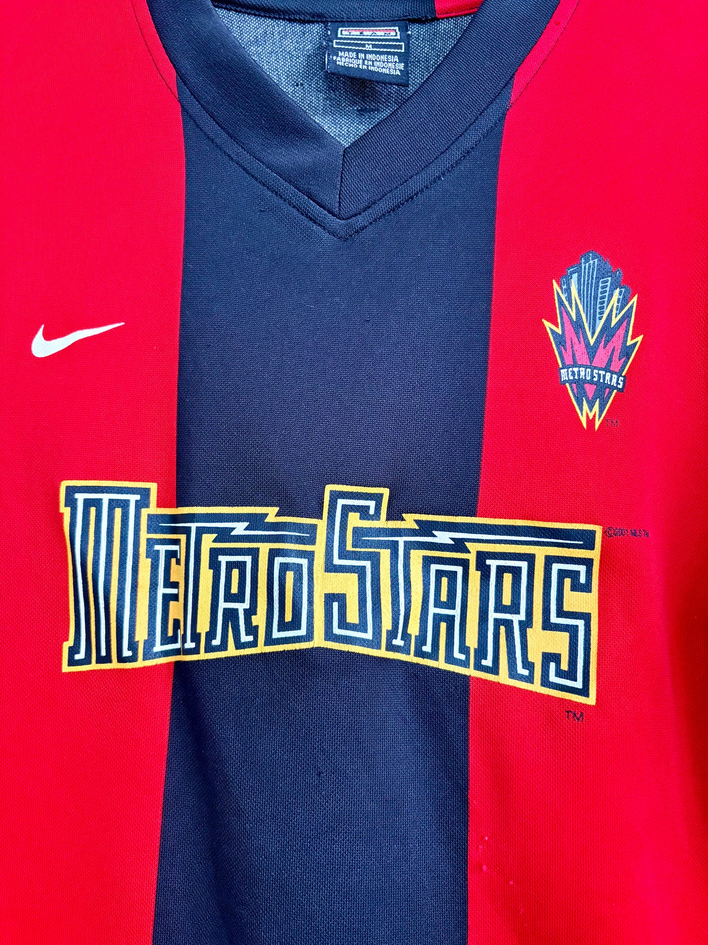 New York MetroStars fodboldtrøje 2000