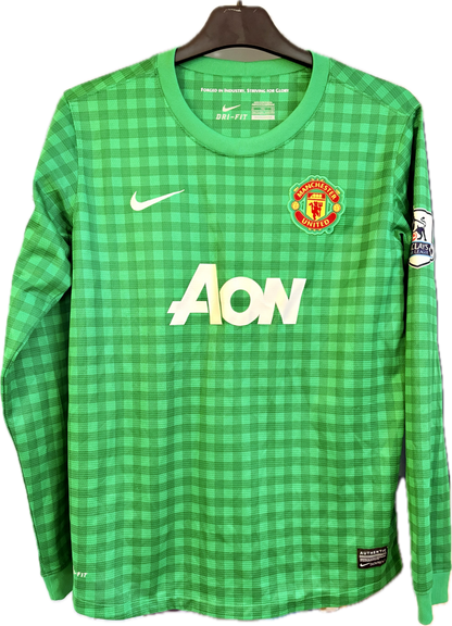 Manchester United fodboldtrøje med De Gea 2012