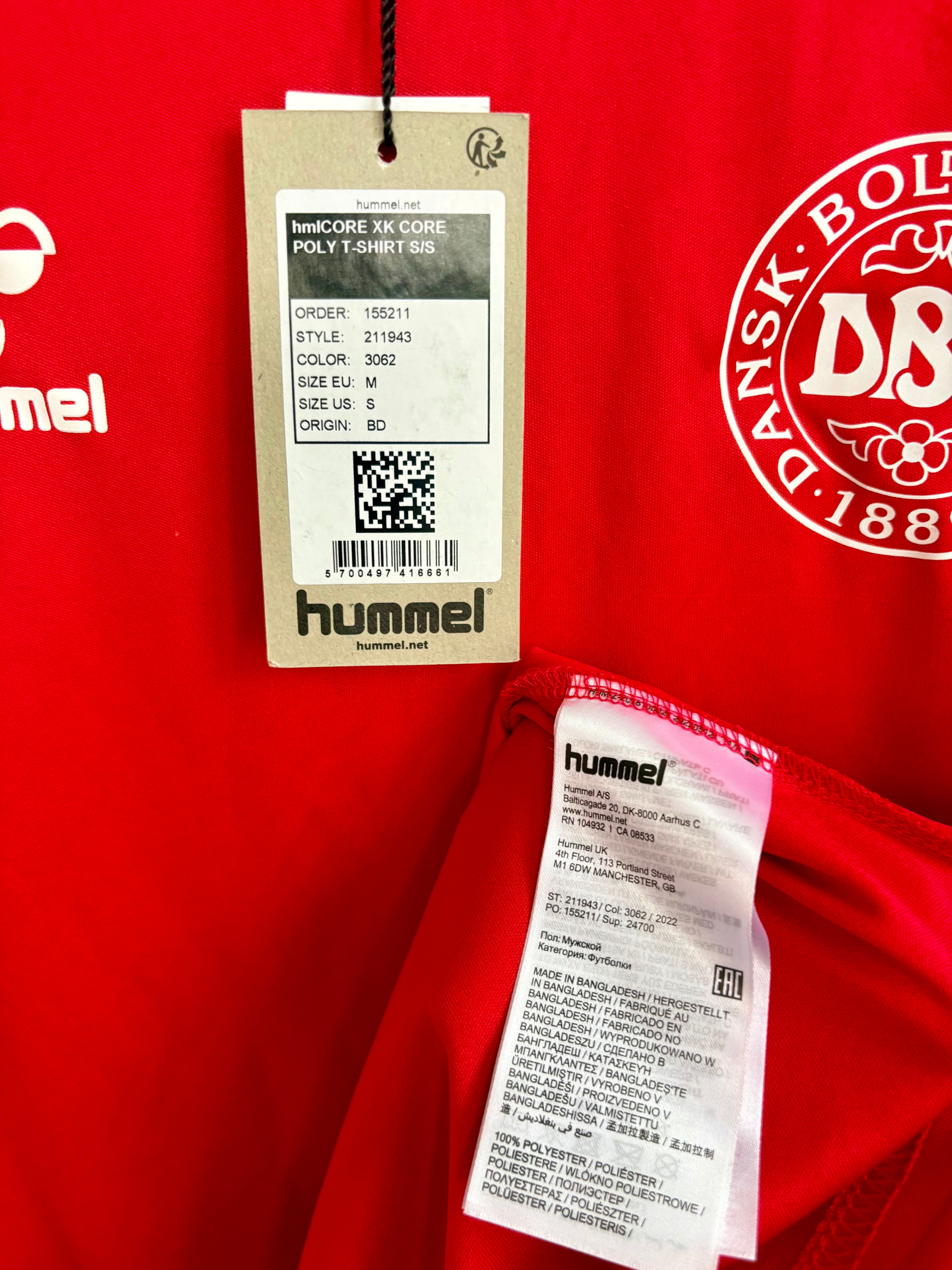 Danmark 🇩🇰 DBU fodboldtrøje