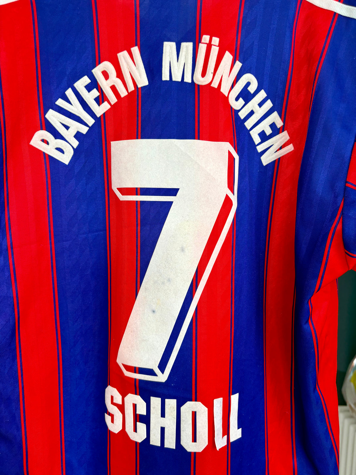 Bayern München Scholl fodboldtrøje 1995
