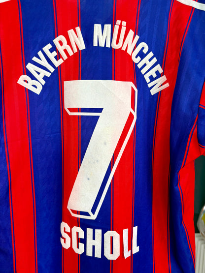 Bayern München Scholl fodboldtrøje 1995