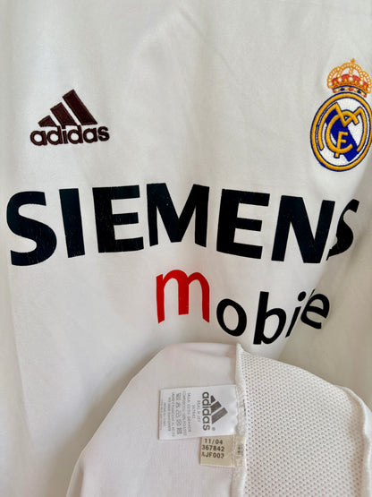 Real Madrid Beckham fodboldtrøje 2004