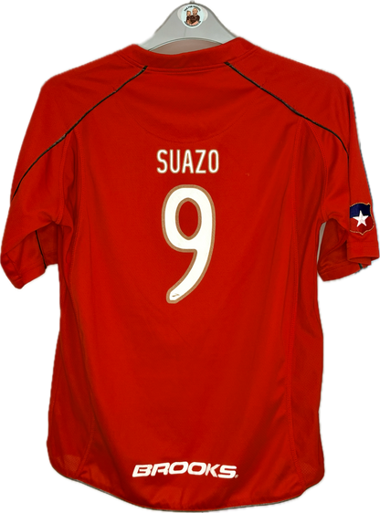 Chile 🇨🇱 fodboldtrøje Suazo 2010