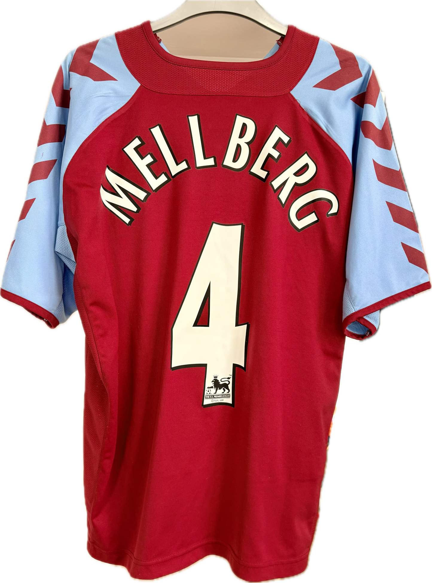 Aston Villa fodboldtrøje Olof Mellberg 2005