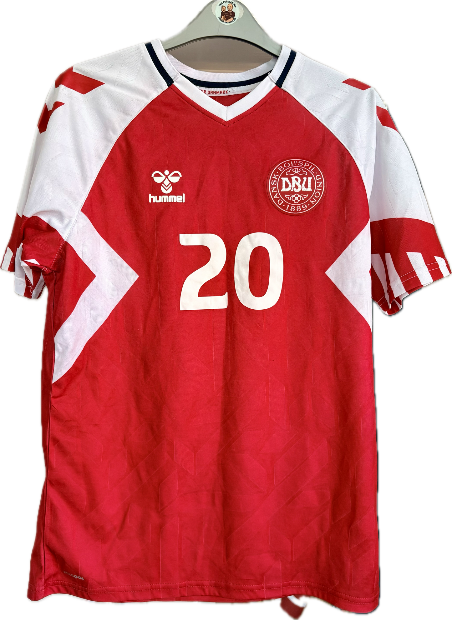 Danmark 🇩🇰 DBU fodboldtrøje Yussuf Yurary Poulsen