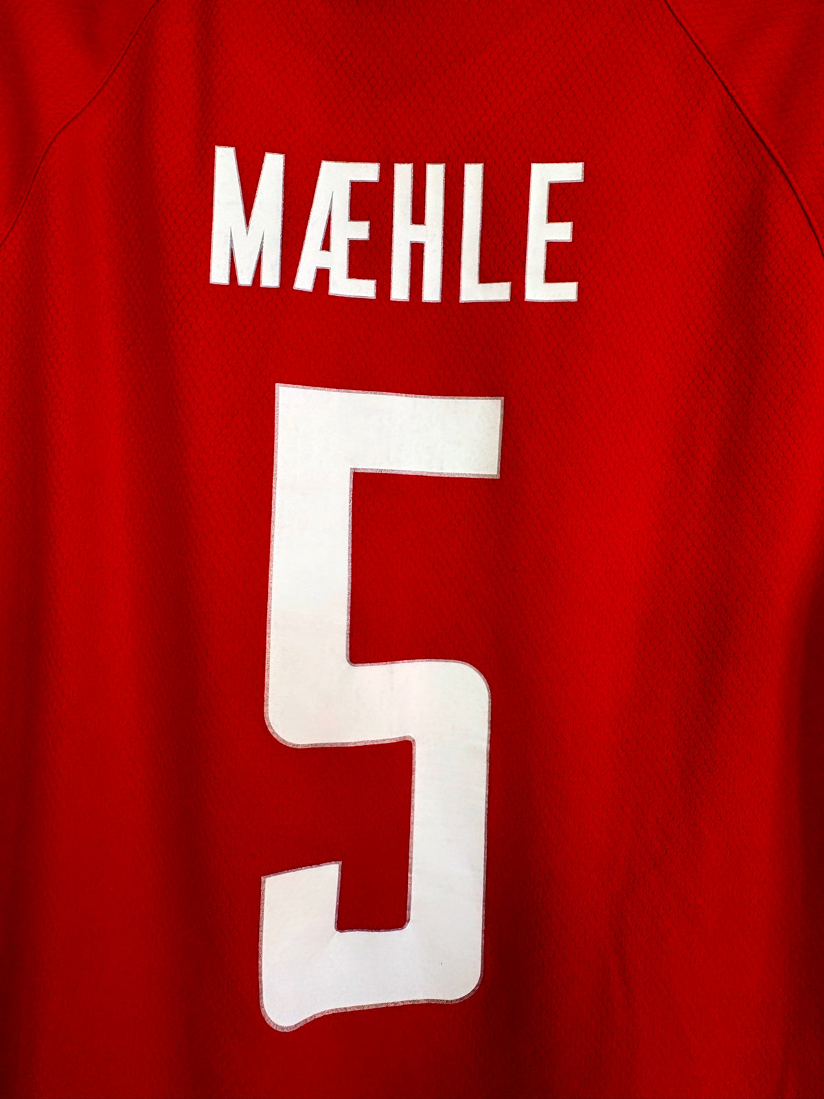 Danmark DBU fodboldtrøje 2022 VM Mæhle