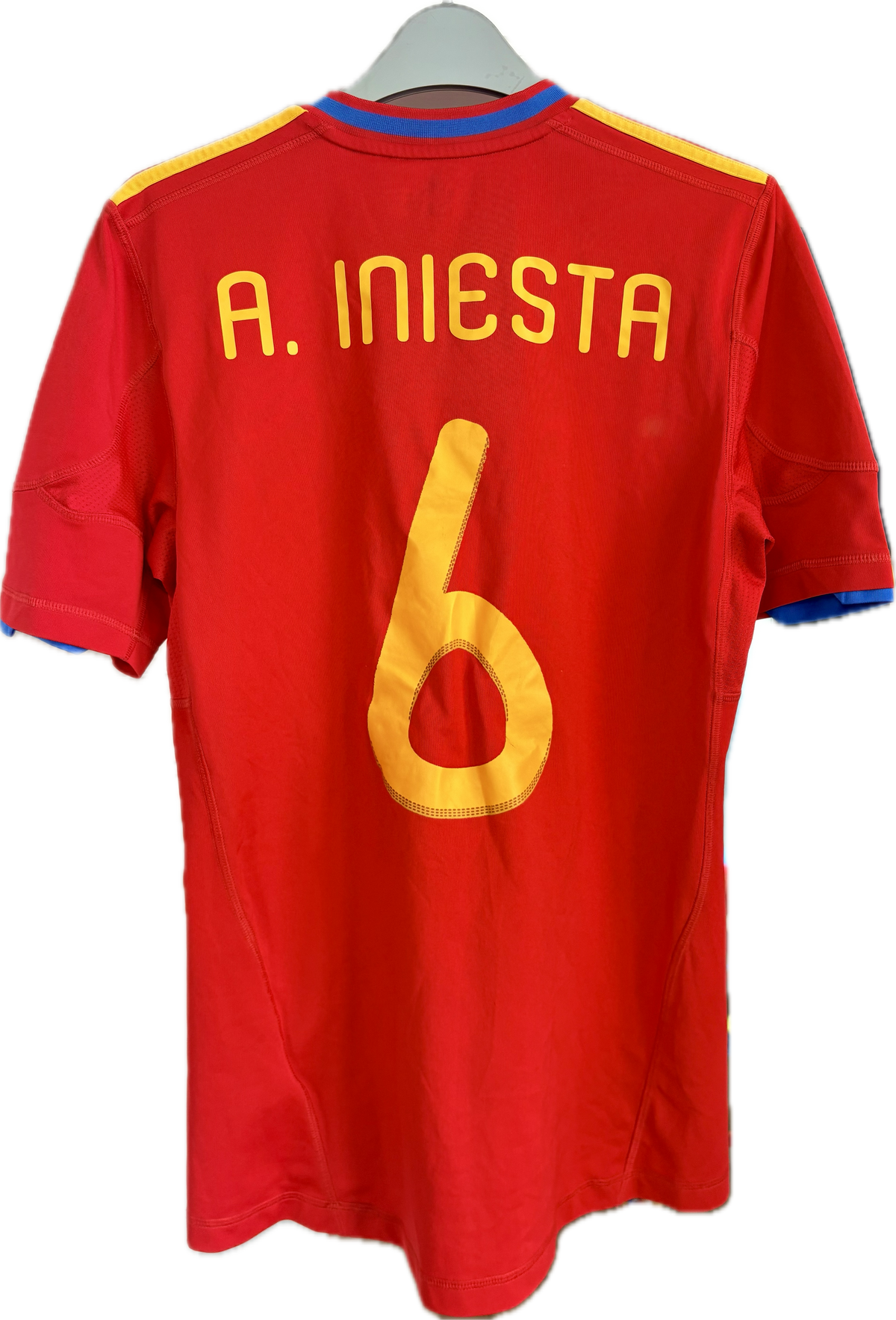 Adidas Spanien fodboldtrøje A. Iniesta 2010