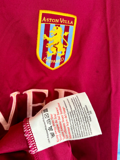 Aston Villa fodboldtrøje 2002