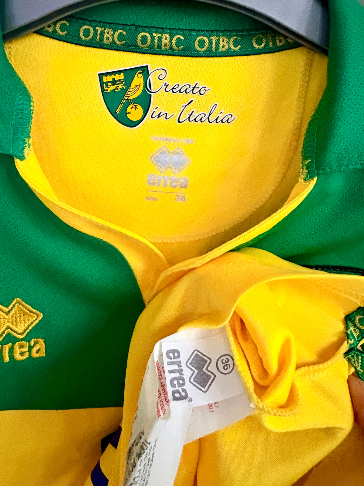 Norwich City fodboldtrøje 2014