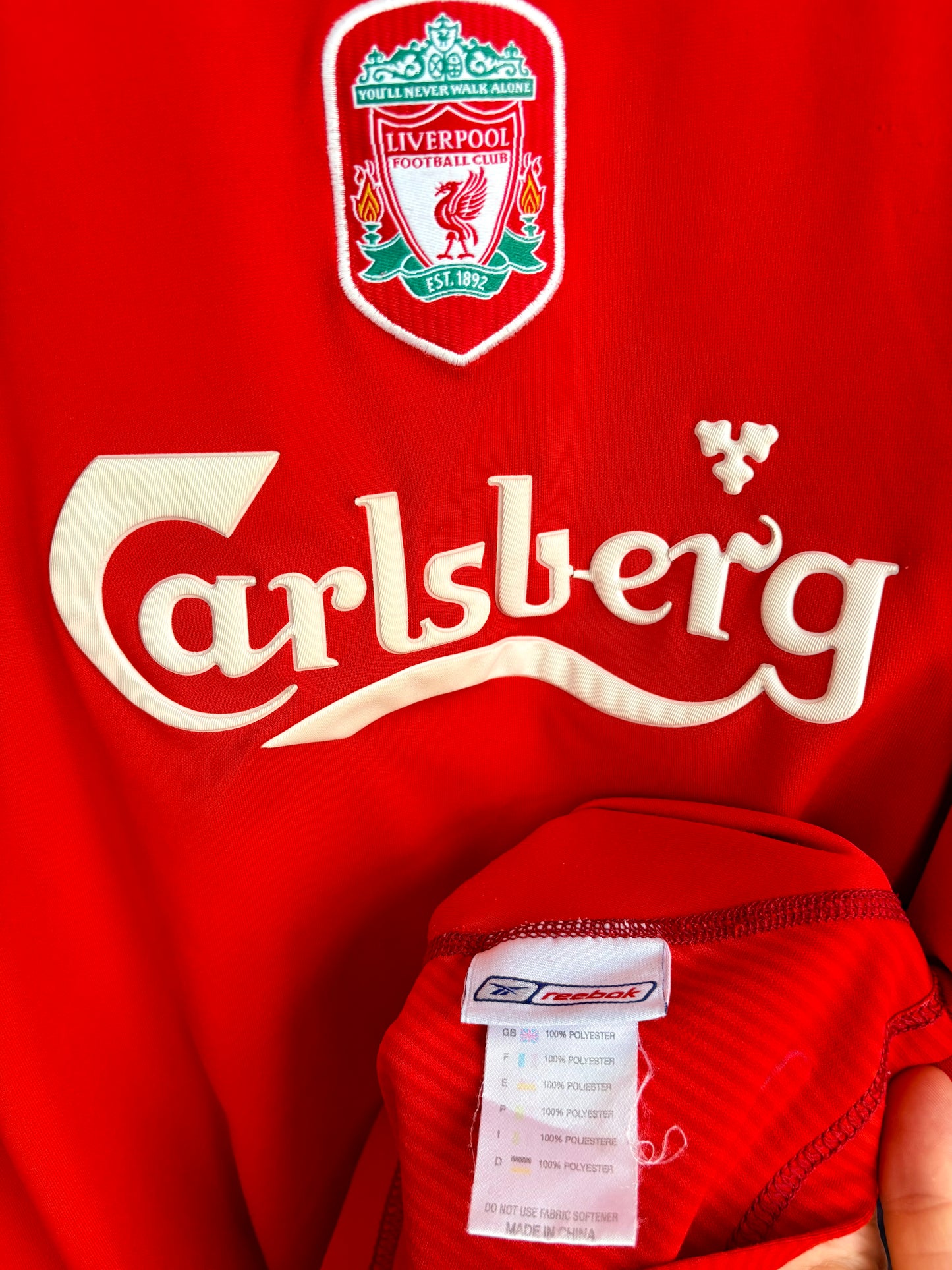 Liverpool fodboldtrøje 2002-2003