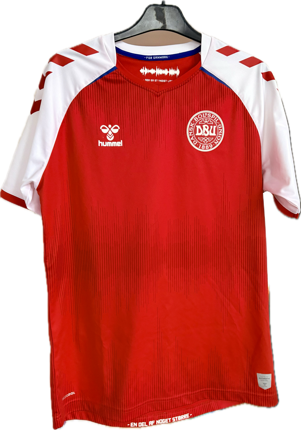Danmark DBU fodboldtrøje med Damsgaard 2020