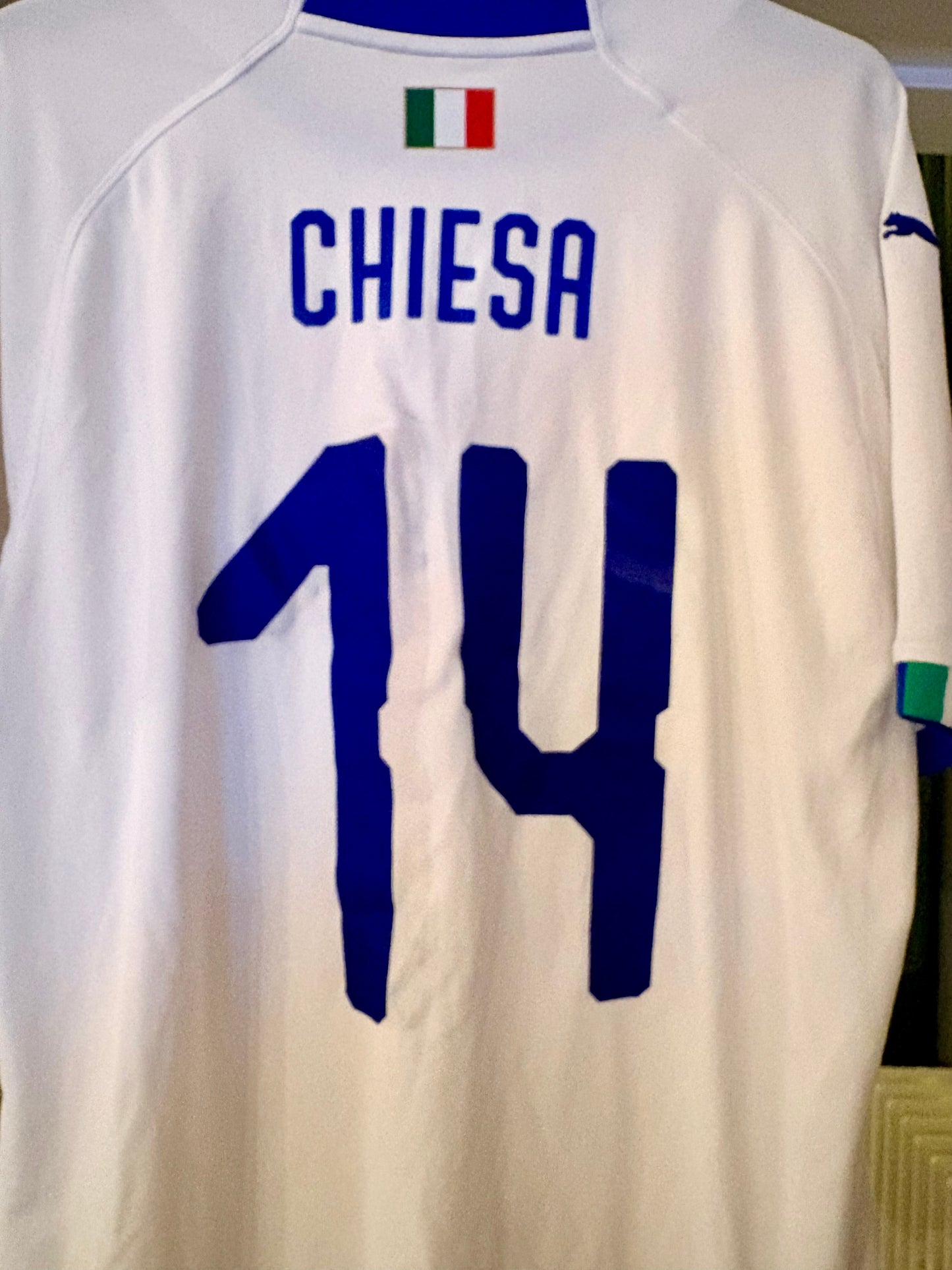 Italien 🇮🇹 fodboldtrøje Chiesa 2018