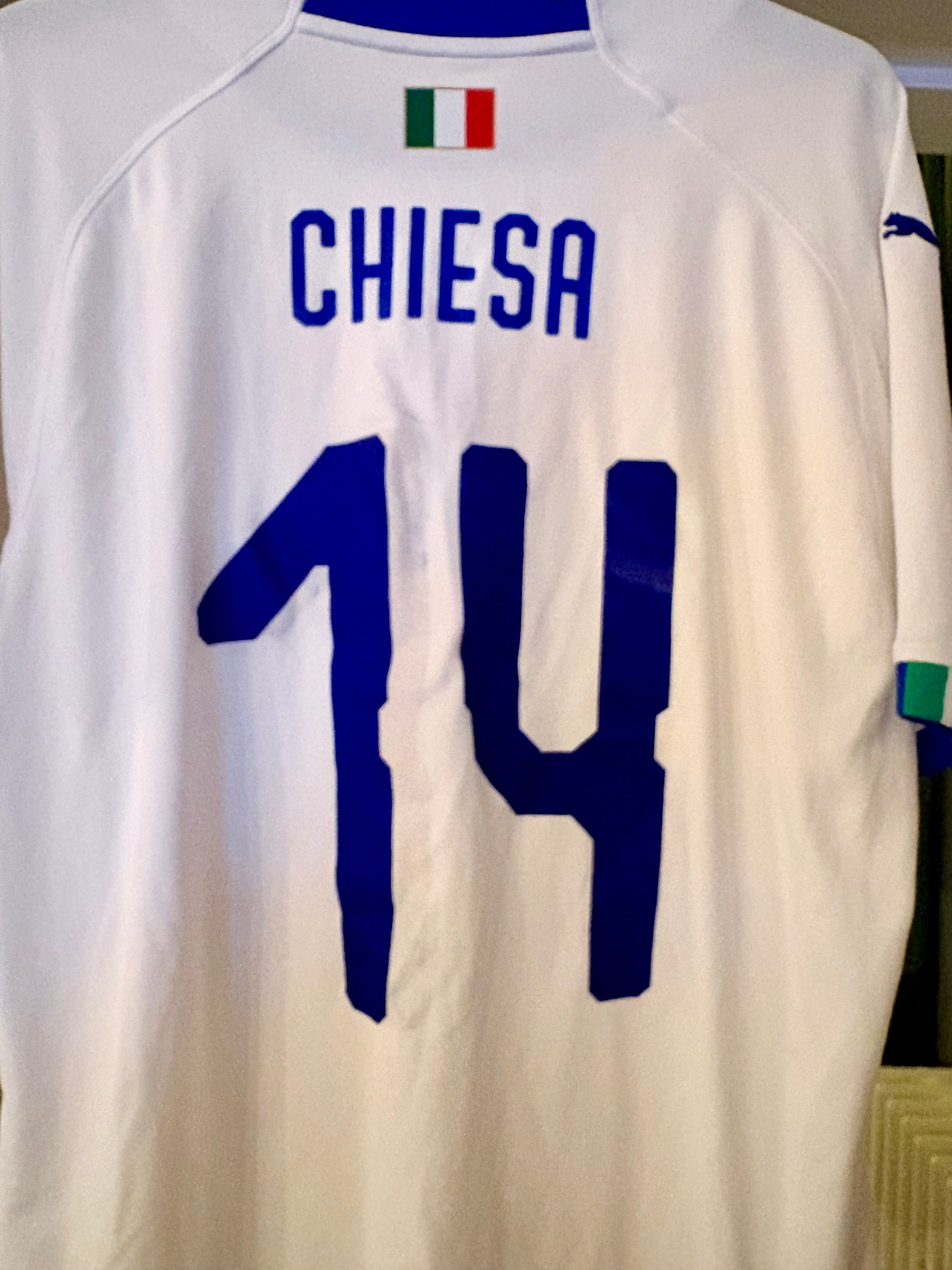 Italien 🇮🇹 fodboldtrøje Chiesa 2018