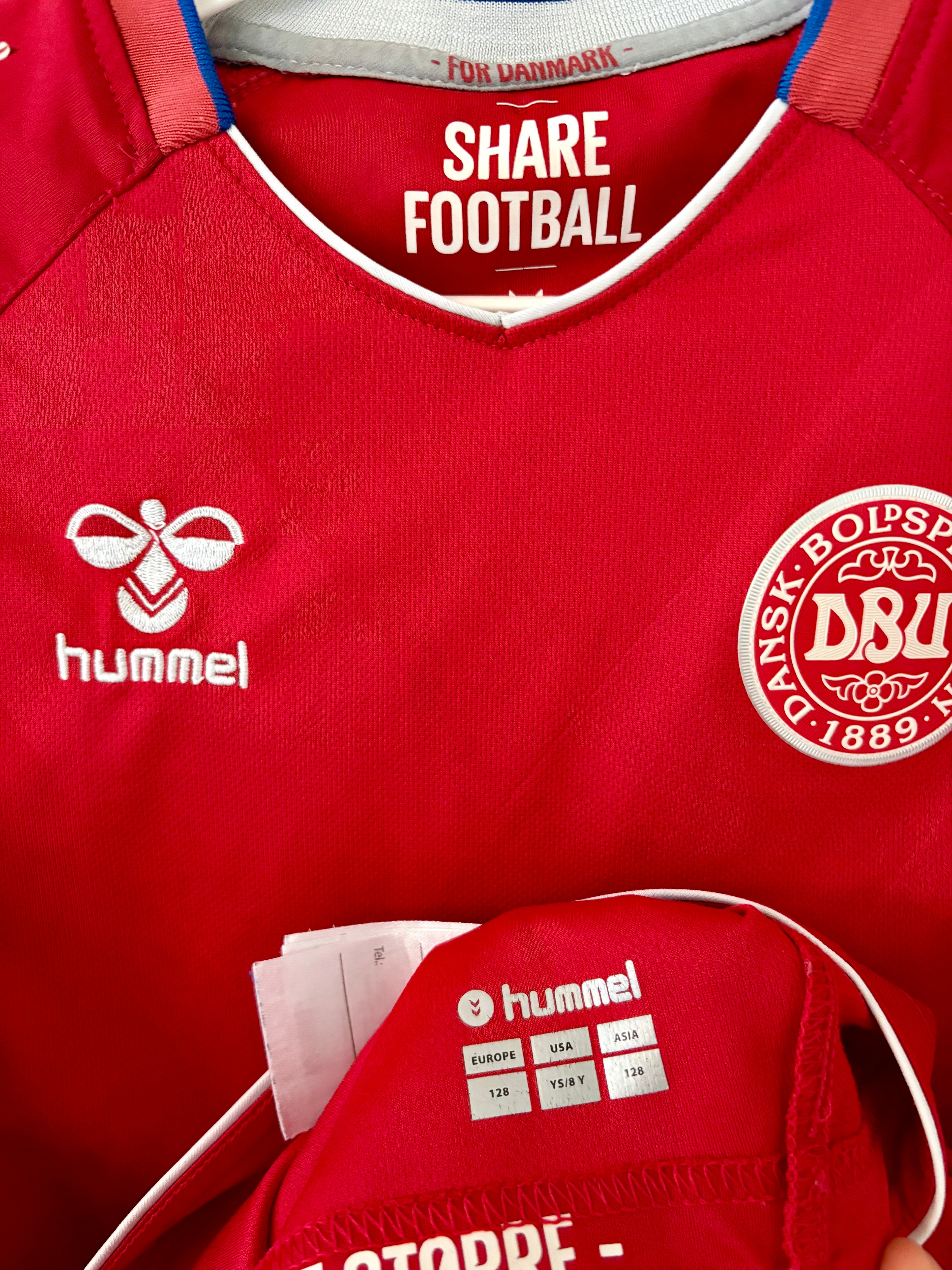 Danmark DBU fodboldtrøje 2022