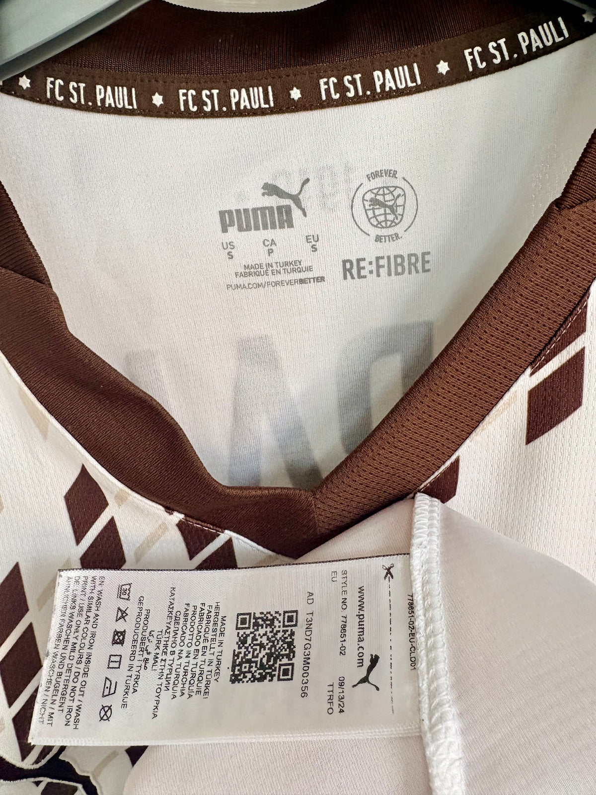 St. Pauli fodboldtrøje 2024