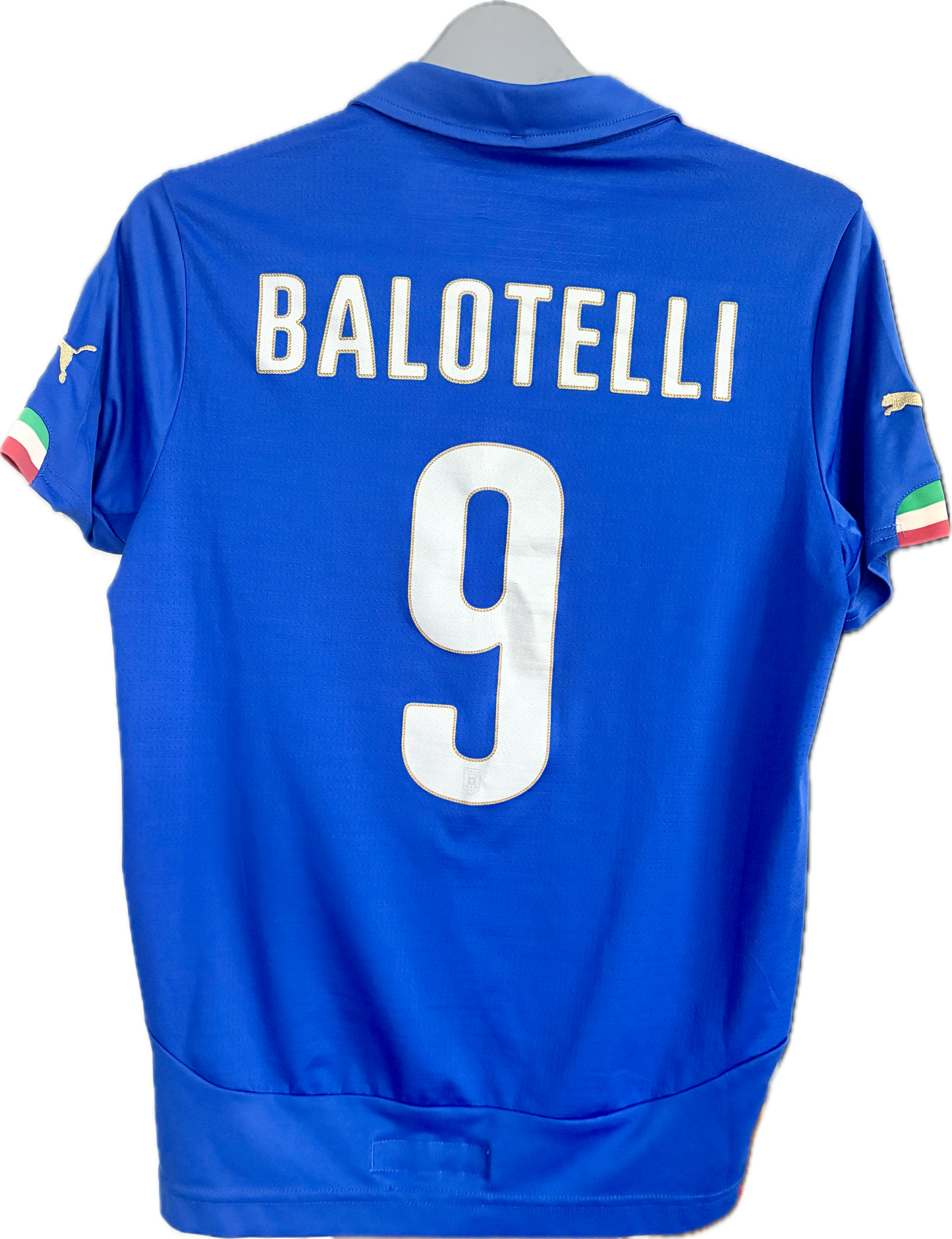 Italien landsholdstrøje / fodboldtrøje 2014 Balotelli
