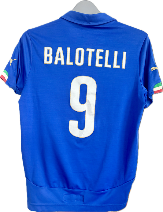 Italien Nationalmannschaftstrikot / Fußballtrikot 2014 Balotelli