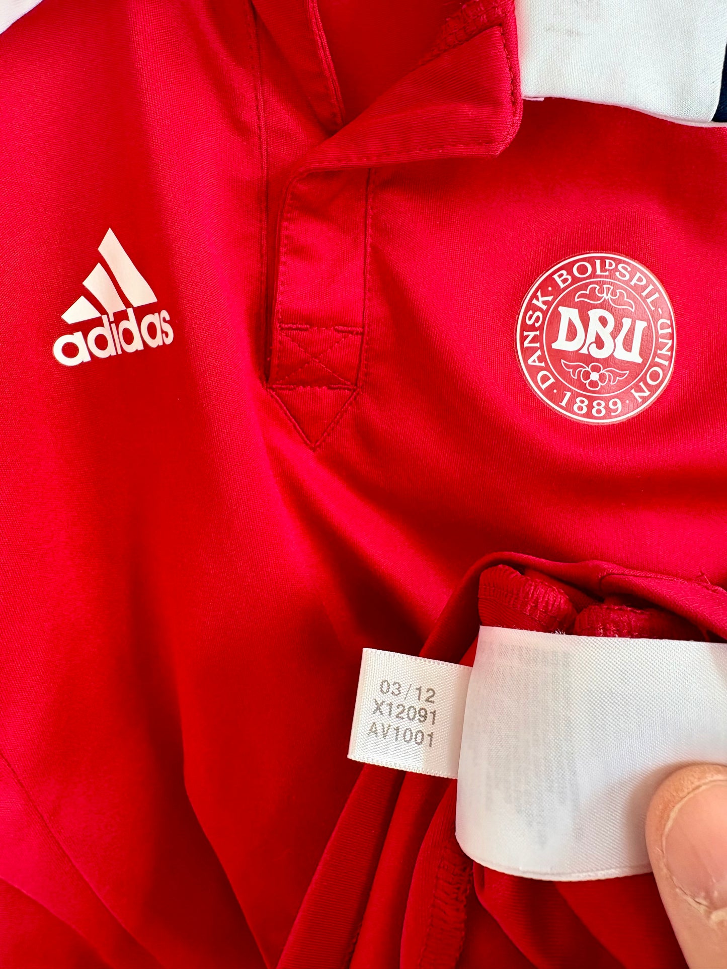 Danmark DBU fodboldtrøje 2012