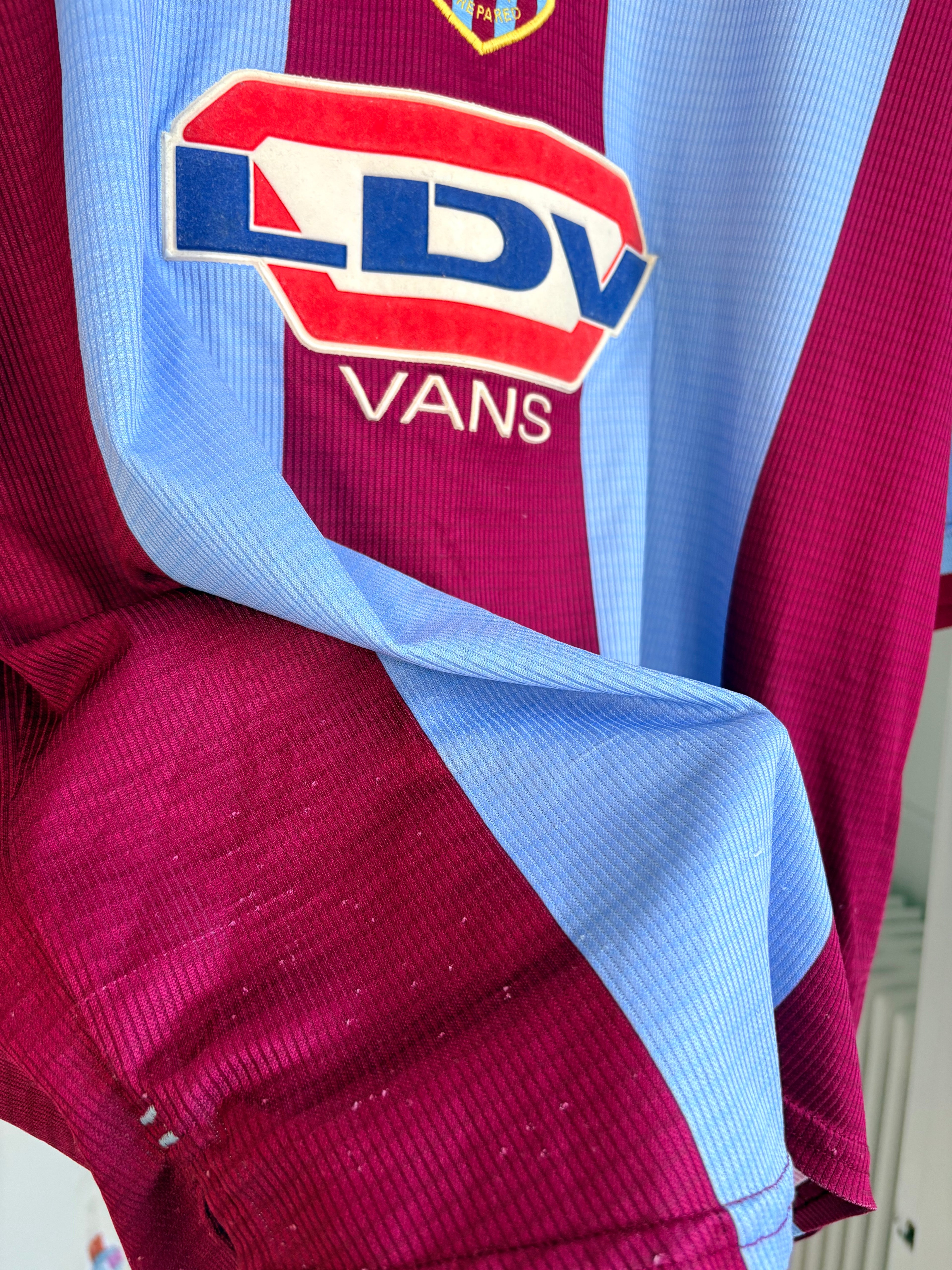 Aston Villa fodboldtrøje Boateng 1999