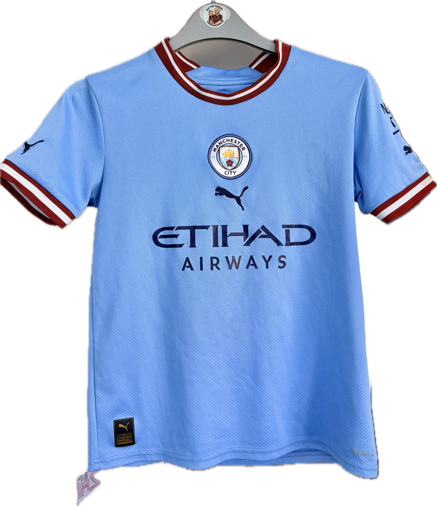 Manchester City fodboldtrøje Haaland 2022