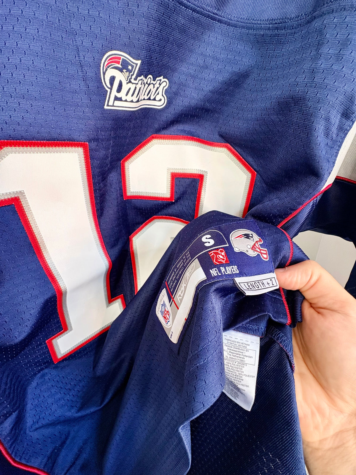 New England Patriots Tom Brady NFL-fodboldtrøje