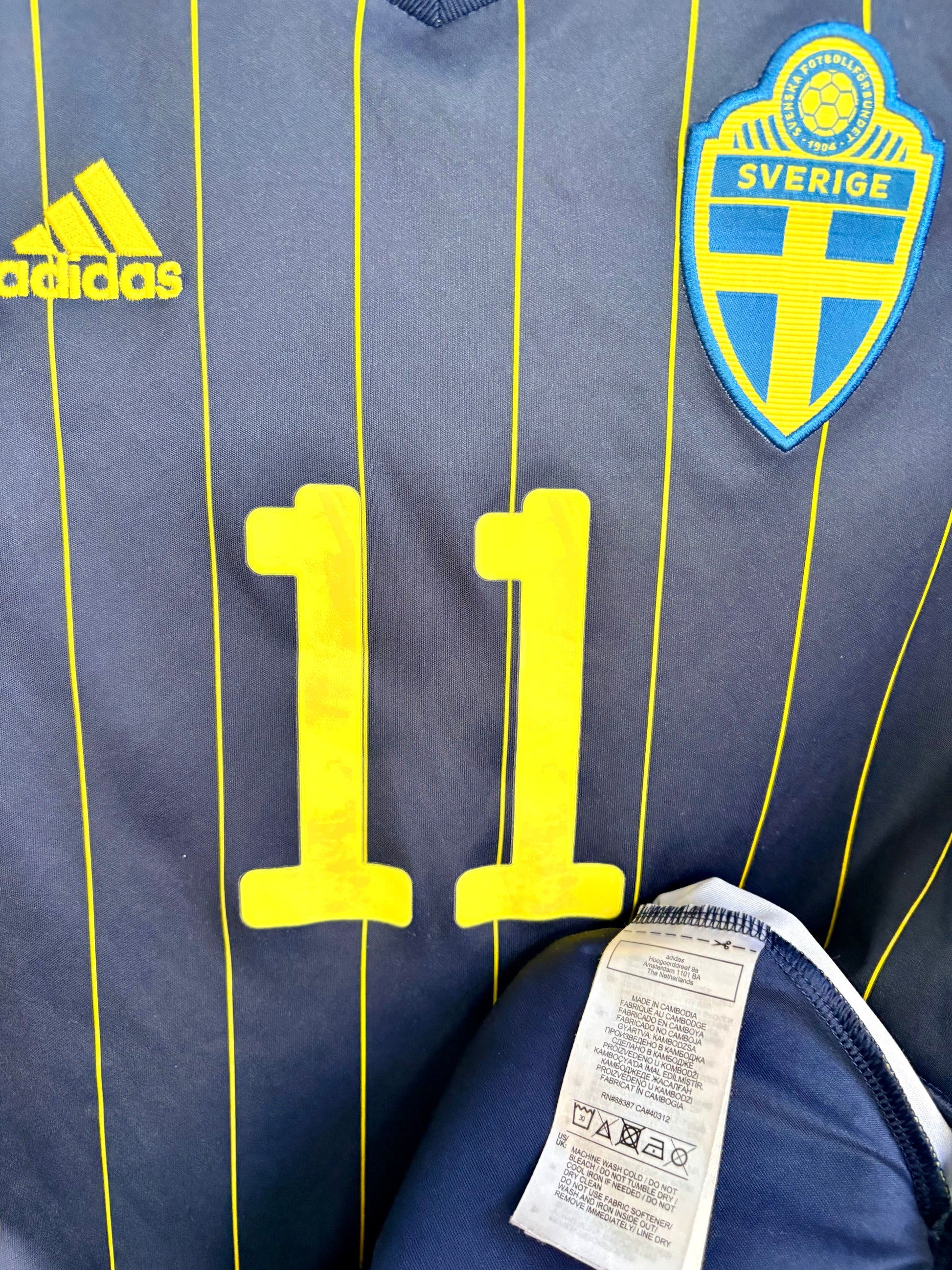 Sverige fodboldtrøje Isak 2020 - Fodboldminder.dk