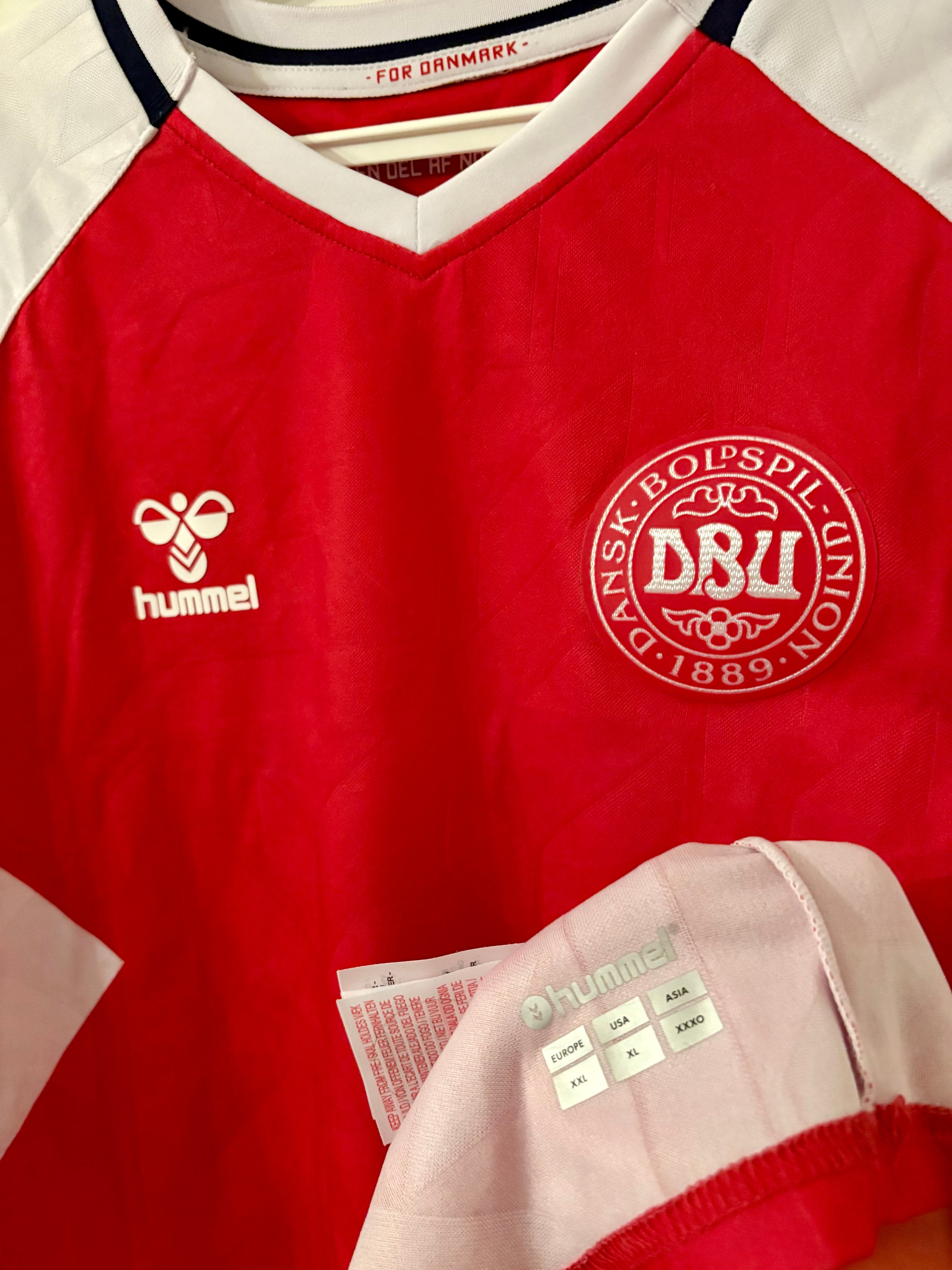 Danmark DBU fodboldtrøje 2020