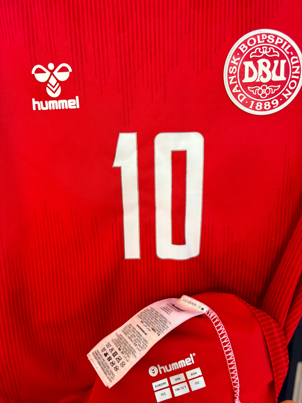 Danmark DBU fodboldtrøje Eriksen 2021