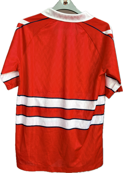 Danmark 🇩🇰 DBU fodboldtrøje 1988