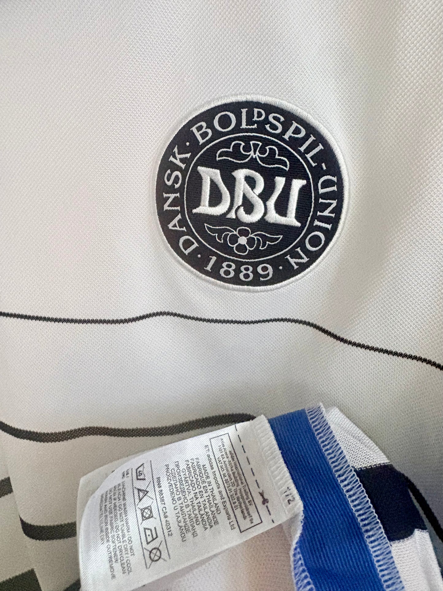 Danmark DBU fodboldtrøje / landsholdstrøje 2013-15