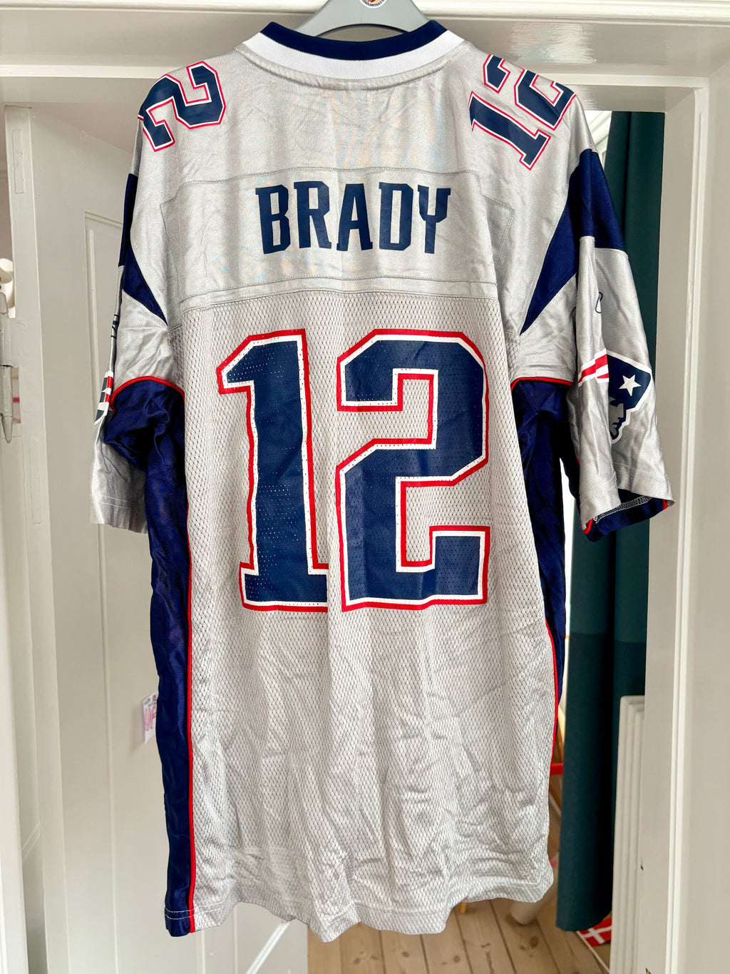 New England Patriots NFL football shirt Tom Brady 2004