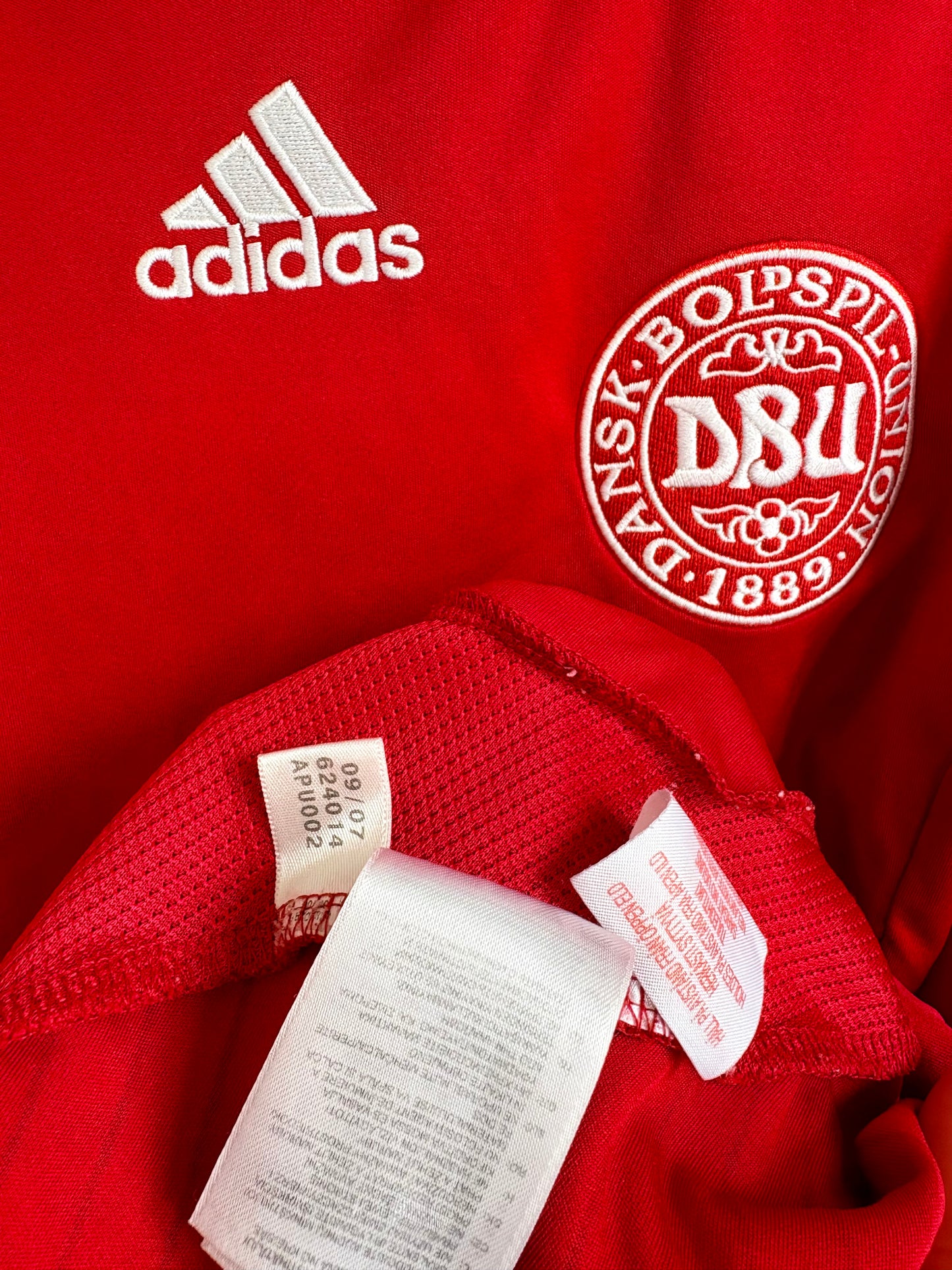 Danmark 🇩🇰 DBU fodboldtrøje 2008